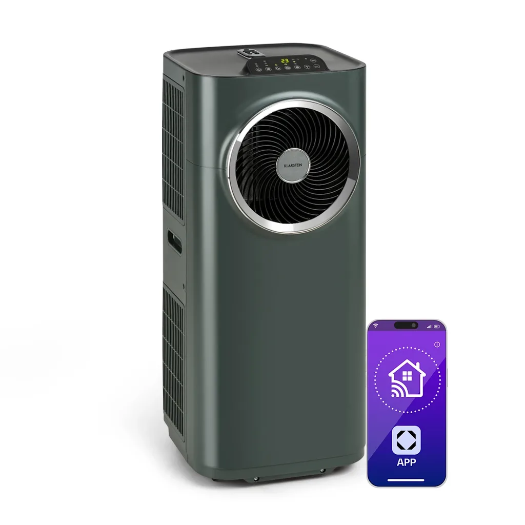 Kraftwerk Smart 10000 BTU Climatiseur mobile Anthracite - 10034667